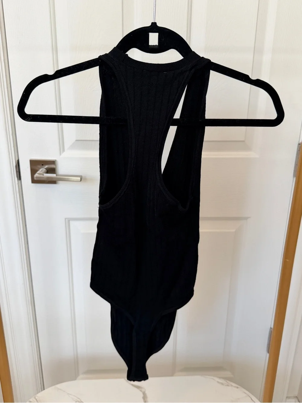 Free people Black One-Piece Bodysuit